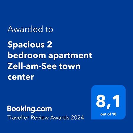 Spacious 2 Bedroom Apartment Zell-Am-See Town Center Zell am See Ngoại thất bức ảnh